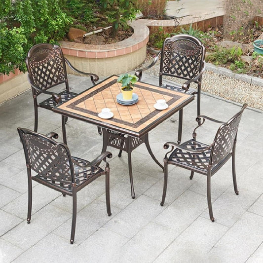 Garden Table Chair Set