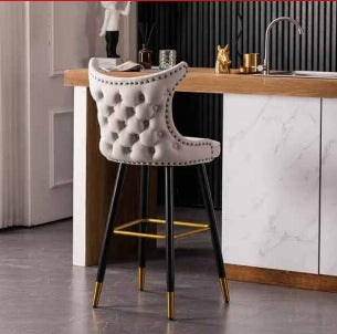 Solid wood - Legs Bar stool