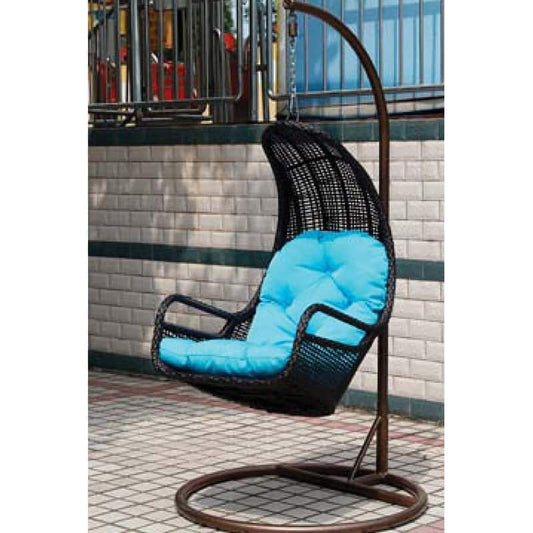 Modern Balcony Swing Chair With Iron Stand