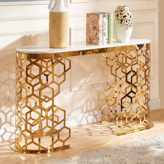 Foshan Calla Nordic Marble Console Table