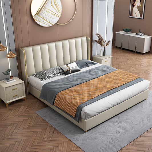 Foshan Calla Top Leather Bedroom Set