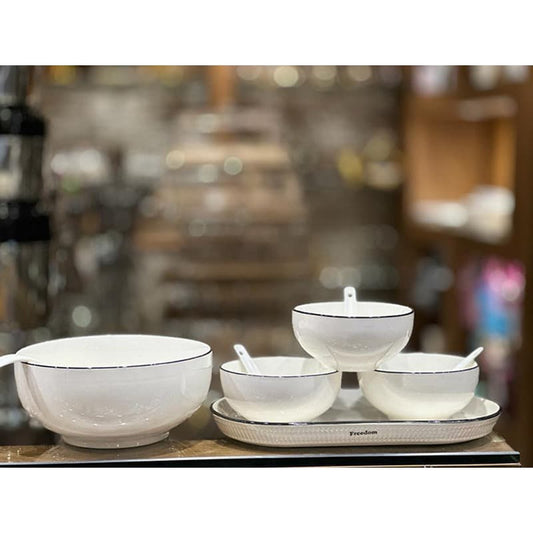 Elegant Ceramic Small Bowl Set