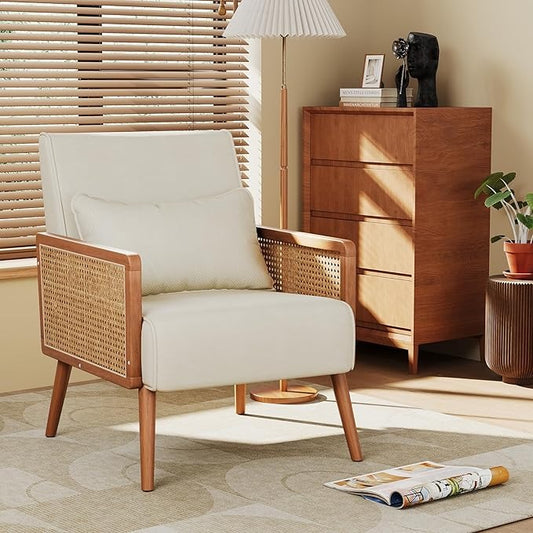 Dephine Cane Accent Chair